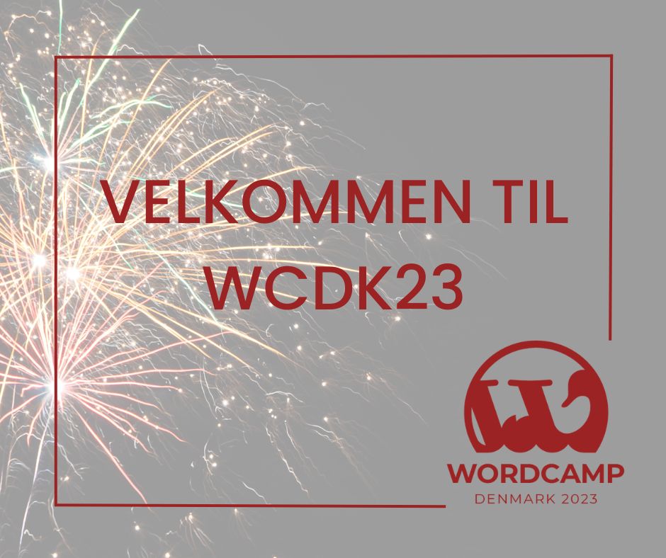 Velkommen til  WordCamp Denmark 2023